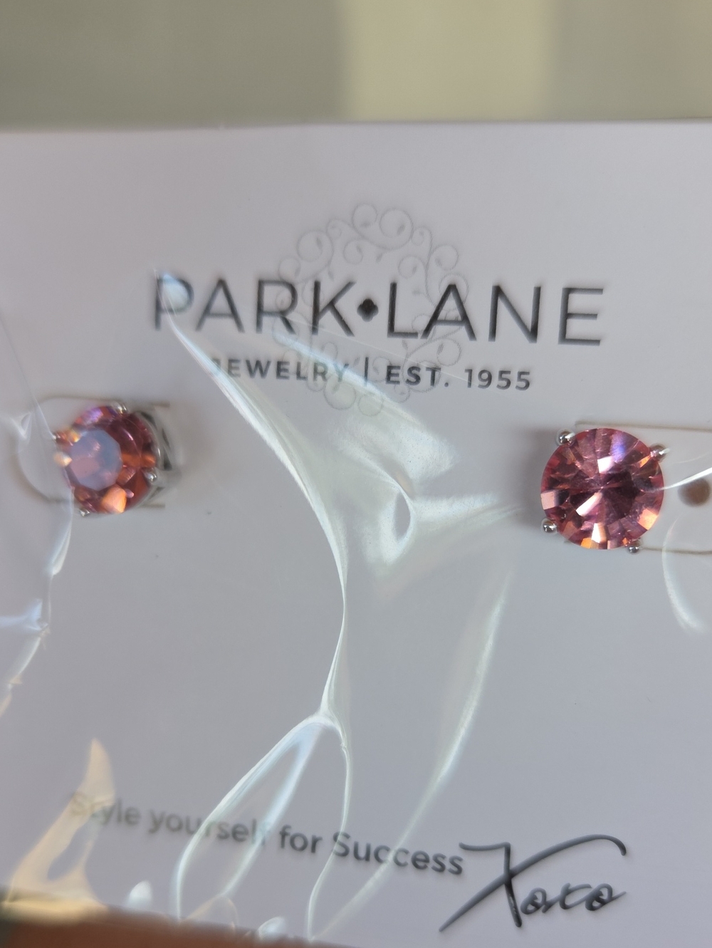 Park Lane Lt Pink Impression Earrings